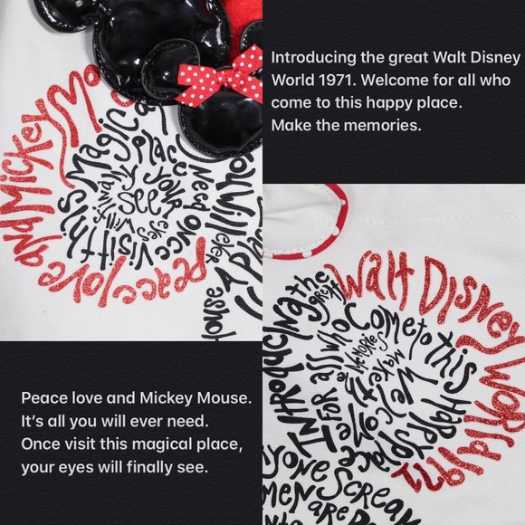 Mickey Mouse Heart Tote | Disney Parks - Picture 5 of 8